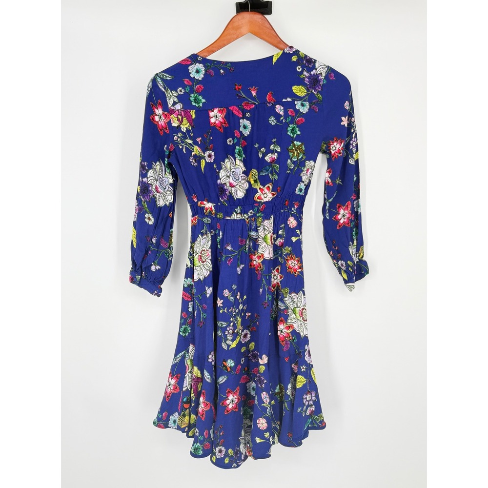 Anthropologie Maeve Womens Dress XS Maplewood Midi Boho Modern Romantic Festival - Picture 10 of 11